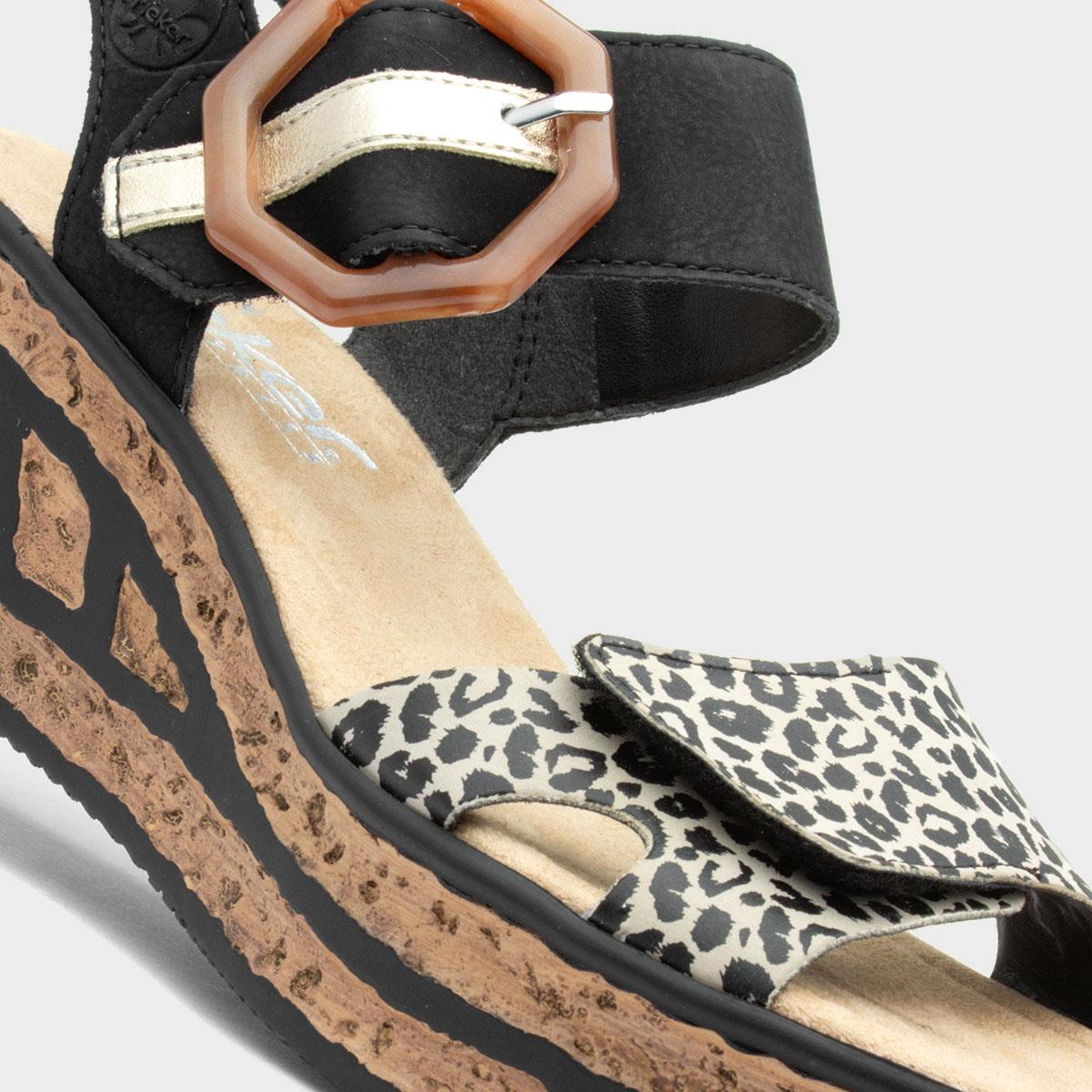 Jimmy Choo Leopard Print Wedge Sandals Size 38/9 – GEM Pawnbrokers