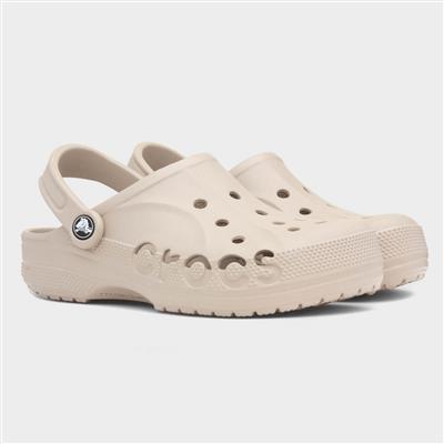 Crocs Baya Womens Cobblestone Clog-19653 | Shoe Zone