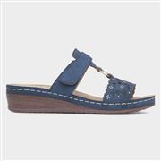 Lilley Sally Womens Navy Mule Sandal (Click For Details)