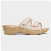 Softlites Sheila Womens Beige Mule Sandal (Click For Details)