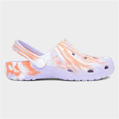 Summer Womens Multi Marble EVA Clog