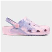 JuJu Womens Pink Marble EVA Clog (Click For Details)