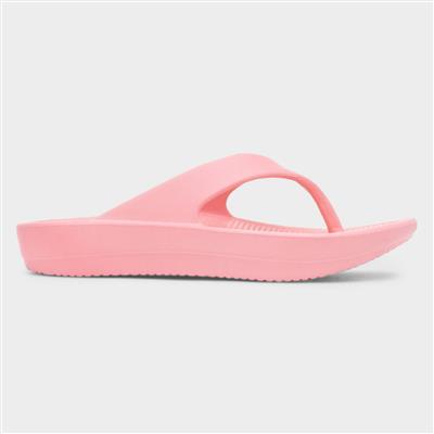 Shar Womens Coral Toe Post EVA Sandal