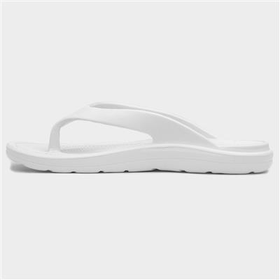 Totes Everywear Ara Womens White Sandal-199017 | Shoe Zone