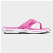 Free Spirit Kelly Womens Pink Leather Flip Flop (Click For Details)