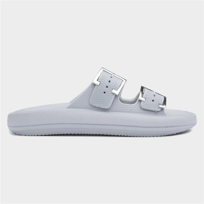 Elle Renee Womens Grey Slider-199741 | Shoe Zone