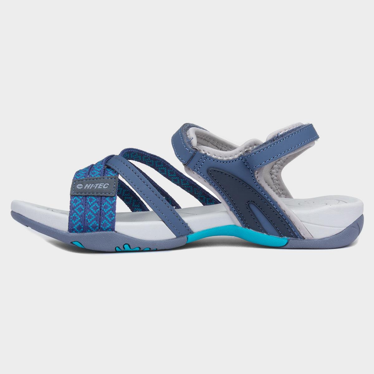 Hi-Tec Savanna II Womens Blue Sandal-199778 Zone Shoe 