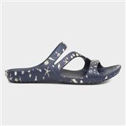 Crocs Kadee II Womens Navy Shell EVA Sandal (Click For Details)