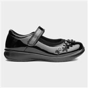 Walkright Cleo Girls Black Patent Shoe (Click For Details)