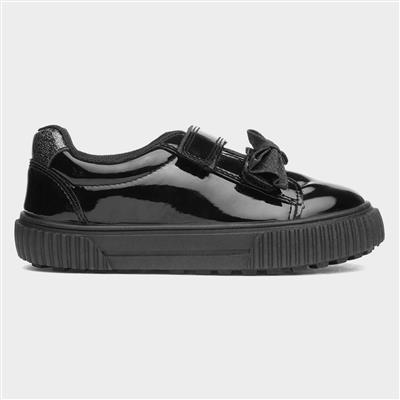 Bette Kids Black Patent School Shoe