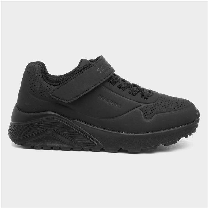 Skechers Uno Lite Vendox Kids Black Shoe 203009 Shoe Zone