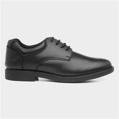 Tim Boys Black Leather Shoe