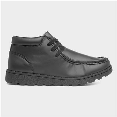 Benhill Boys Black Shoe