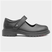 Heavenly Feet Violet Kids Black School Shoe (Click For Details)