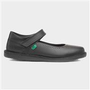 Kickers Kopi MJ Kids Black Leather School Shoe (Click For Details)