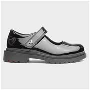 Heavenly Feet Violet Kids Black Patent School Shoe (Click For Details)