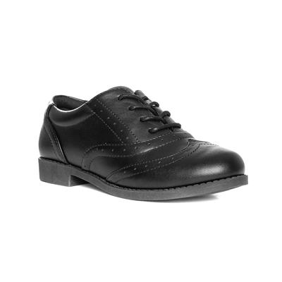 school girl brogues with flap