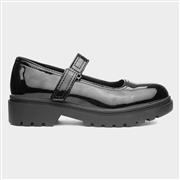 Little Diva Gianna Kids Black Patent School Shoe (Click For Details)