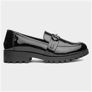 Little Diva Valentina Jnr Kids Black Patent Loafer (Click For Details)