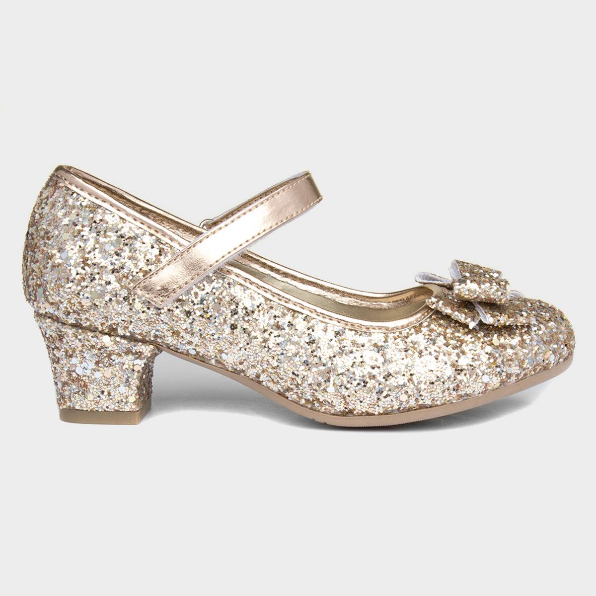 Rose gold hot sale girls pumps