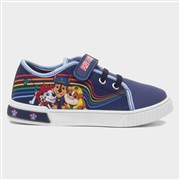 Paw Patrol Kids Navy Easy Fasten Light Up Canvas (Click For Details)