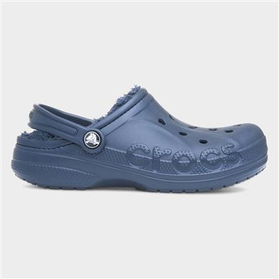 Baya Junior Navy Warm Lined EVA Clog