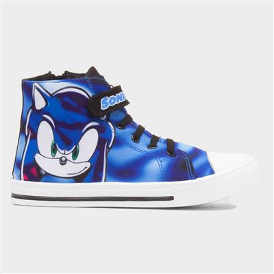 Akira Kids Blue Hi Top Canvas