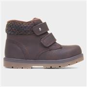 Walkright Lincoln Kids Brown Easy Fasten Boot (Click For Details)