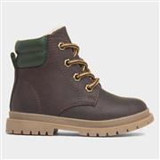 Walkright Logan Kids Brown Lace Up Boot (Click For Details)