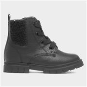 Walkright Lettie Girls Black Ankle Boot (Click For Details)