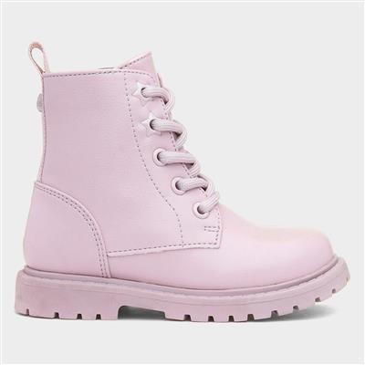 Evelyn Kids Lilac Ankle Boot