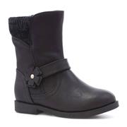 girls black ankle boots size 1