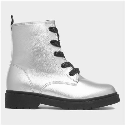 Jill Kids Silver Ankle Boot