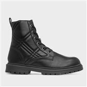 Lilley Junior June Kids Black Quilted Boot (Click For Details)