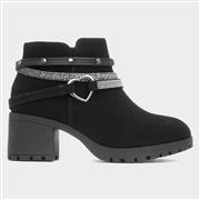 Lilley Frankie Kids Black Ankle Boot (Click For Details)