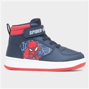 Spiderman Kids Navy Hi Top Boot (Click For Details)