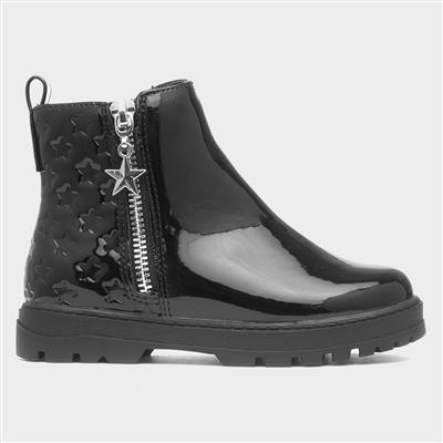 Celeste Kids Black Patent Boot