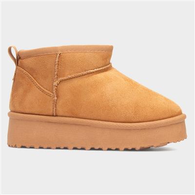 Victoria Girls Chestnut Ankle Boot