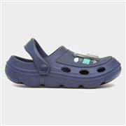 Little Diva Kids Navy Dinosaur Light Up EVA Clog (Click For Details)