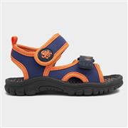 Walkright Ferris Boys Navy & Orange Sandal (Click For Details)