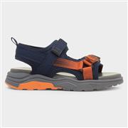 Walkright Brecon Boys Navy Easy Fasten Sandal (Click For Details)