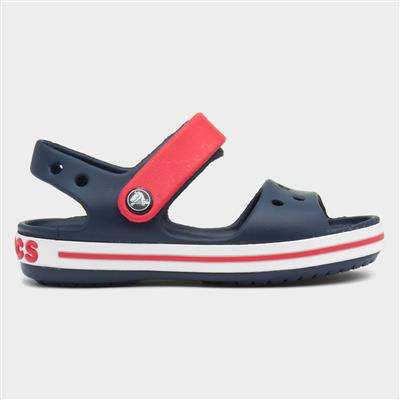 Crocs Crocband Kids Navy Sandal-292012 | Shoe Zone