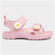 Walkright Calista Kids Pink Daisy Print Sandal (Click For Details)