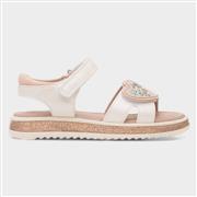 Walkright Abbey Girls White Heart Sandal (Click For Details)