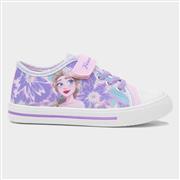 Disney Frozen Kids Purple Easy Fasten Canvas (Click For Details)