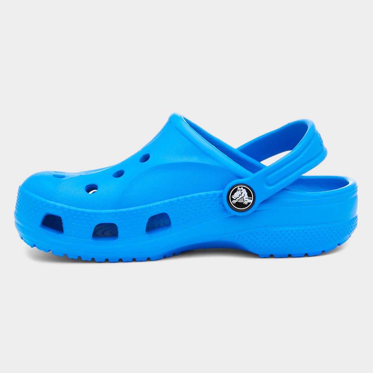 Crocs Baya Kids Clog in Ocean Blue-299041 | Shoe Zone