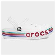 Crocs Bayaband Kids White Glitter EVA Clog (Click For Details)