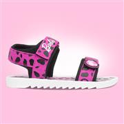 Barbie Kids Multi Leopard Print Sandal (Click For Details)