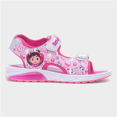 Kids Pink Light Up Sandal