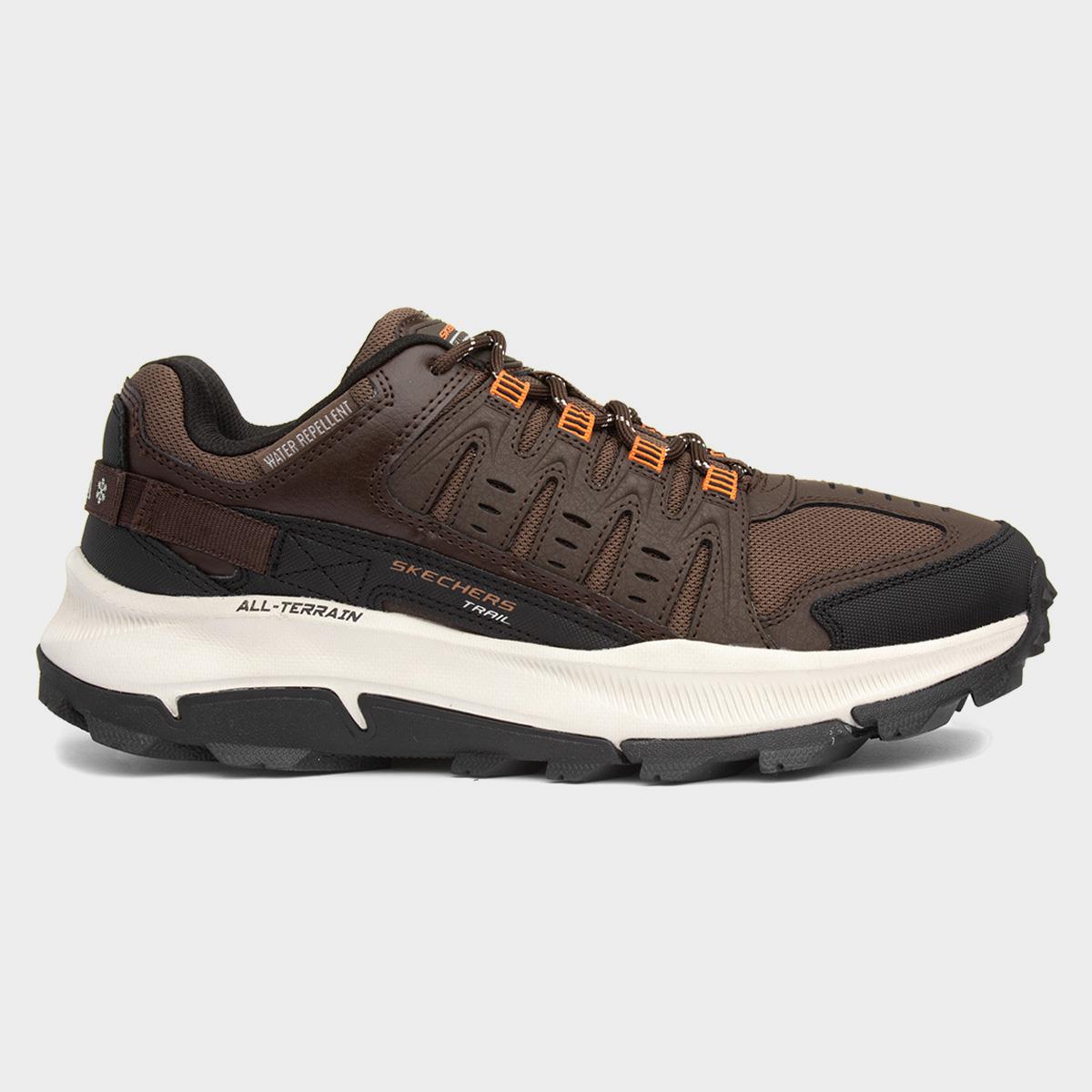 Skechers Equalizer 5.0 Solix Mens Brown Shoe-520128 | Shoe Zone